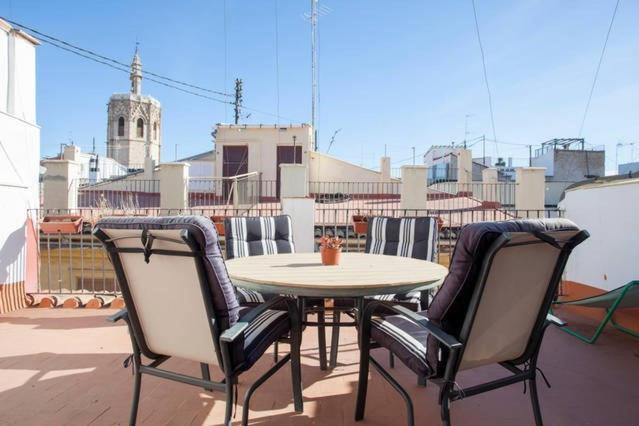 Apartament Loft In 1Th Floor & Terrace In 4Th Floor Walencja Zewnętrze zdjęcie